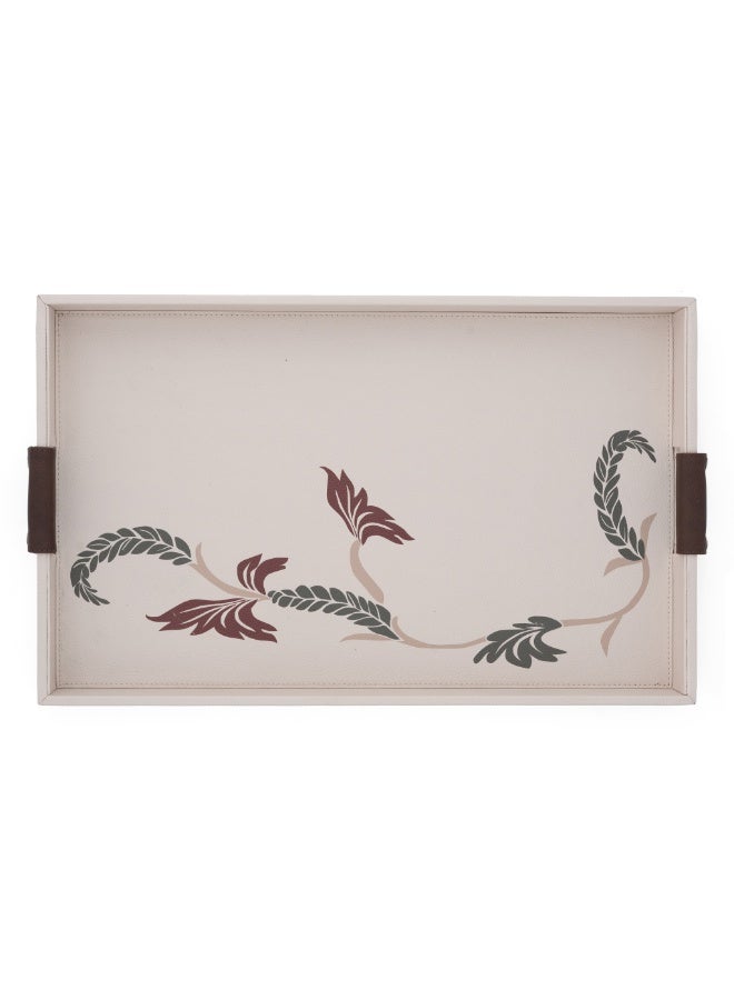 بلندز صينية تقديم بيج بنقش الزهور - Image 2